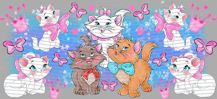 16oz Disney style-D-382